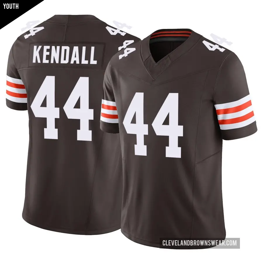 Youth Cleveland Browns ＃44 Anthony Kendall Brown Limited Vapor F.U.S.E. Jersey