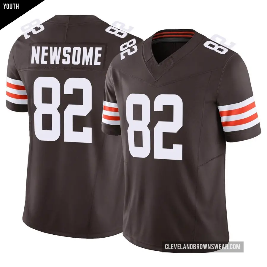 Youth Cleveland Browns ＃82 Ozzie Newsome Brown Limited Vapor F.U.S.E. Jersey
