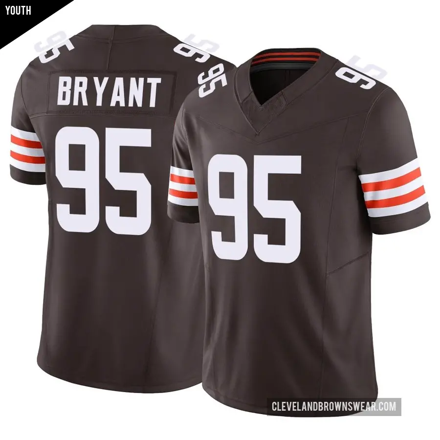 Youth Cleveland Browns ＃95 Armonty Bryant Brown Limited Vapor F.U.S.E. Jersey